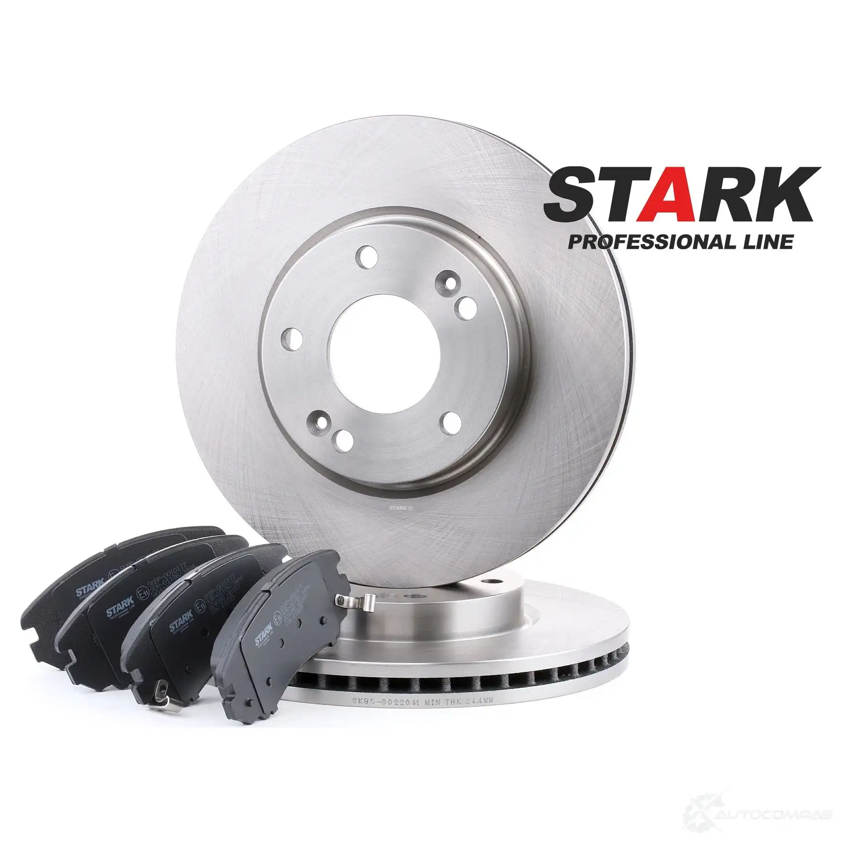 Тормозные диски и колодки, комплект STARK skbk1090278 4I05 UC 1437817363 изображение 0