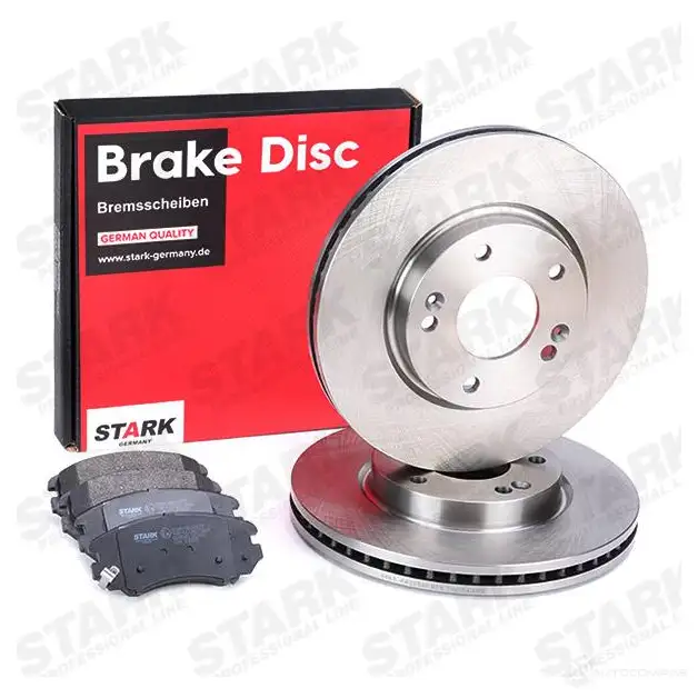 Тормозные диски и колодки, комплект STARK skbk1090278 4I05 UC 1437817363 изображение 1