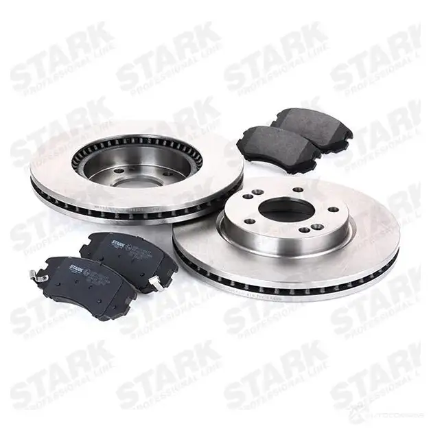 Тормозные диски и колодки, комплект STARK skbk1090278 4I05 UC 1437817363 изображение 2