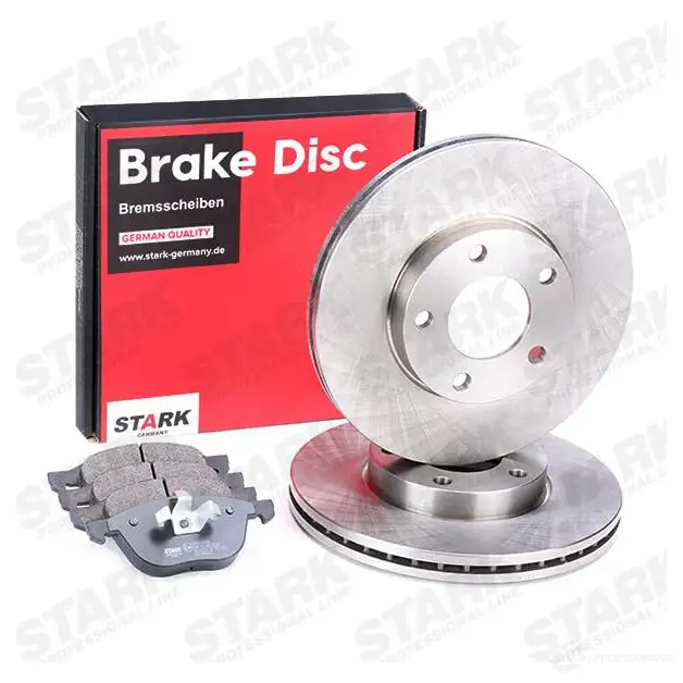 Тормозные диски и колодки, комплект STARK RD JKW7 skbk1090170 1437815054 изображение 1
