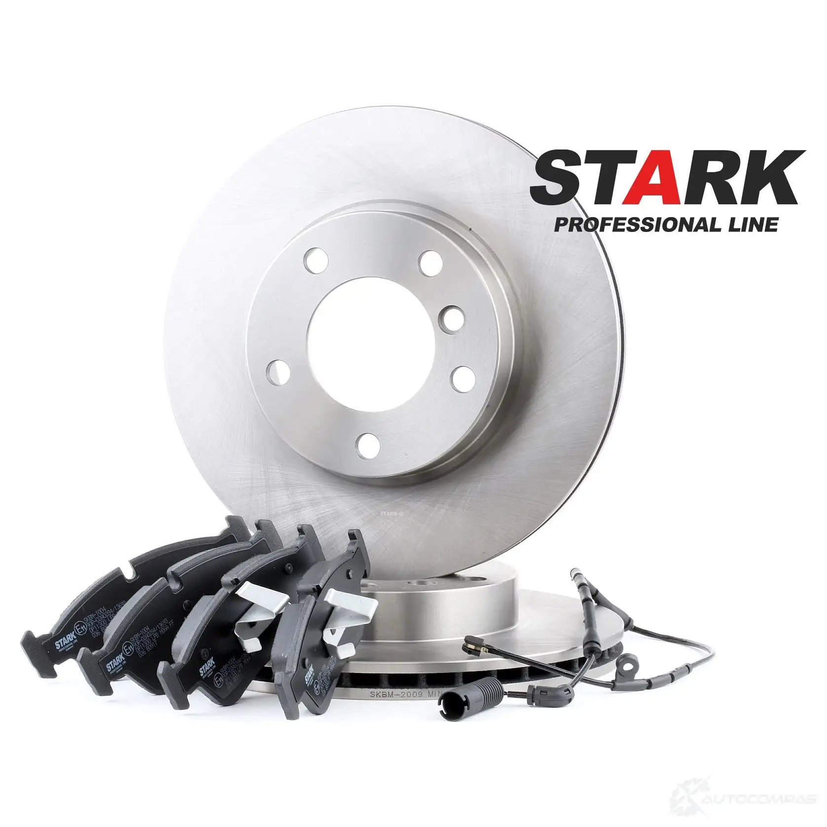 Тормозные диски и колодки, комплект STARK skbk1090306 3 PEO918 1437814999 изображение 0