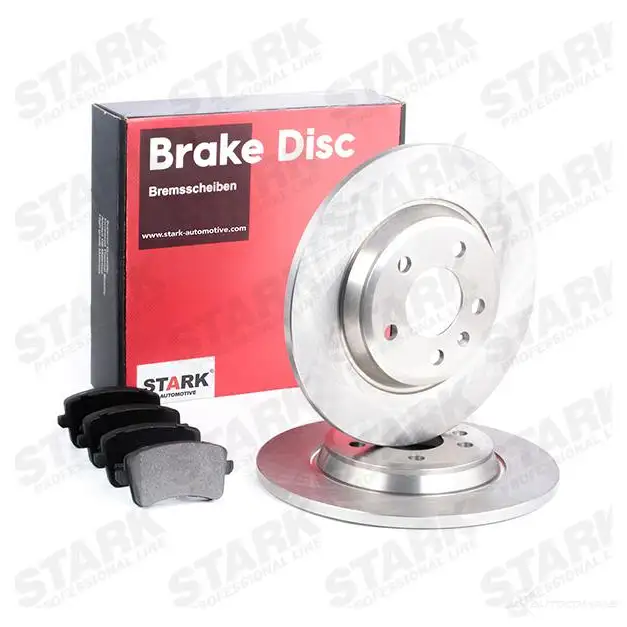 Тормозные диски и колодки, комплект STARK 1437814284 L4 HER skbk1090028 изображение 1