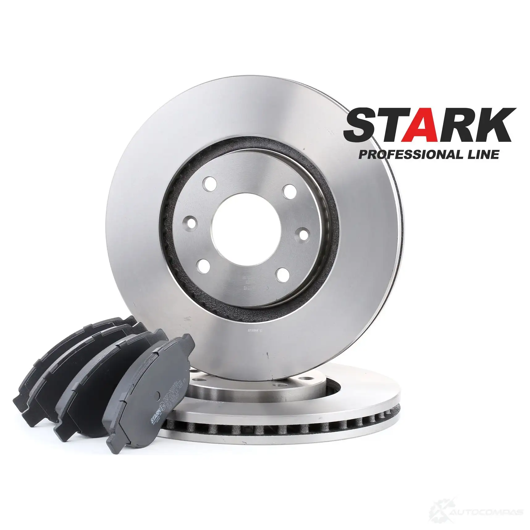 Тормозные диски и колодки, комплект STARK 1437813924 3HUIHQ 4 skbk1090049 изображение 0