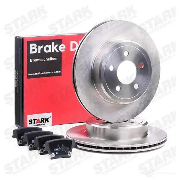 Тормозные диски и колодки, комплект STARK X RMR5 1437816505 skbk1090375 изображение 1