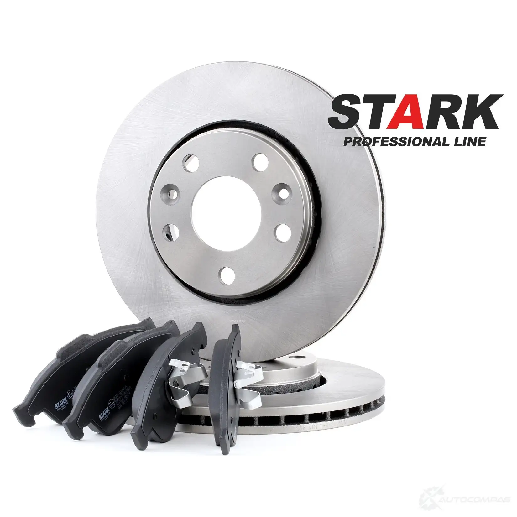 Тормозные диски и колодки, комплект STARK skbk1090227 1437814330 QNR8L M изображение 0