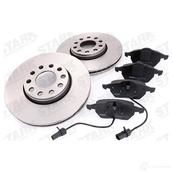 Тормозные диски и колодки, комплект STARK 1437815067 skbk1090093 Y0PQD R изображение 0