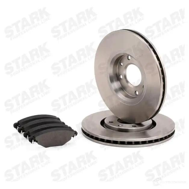 Тормозные диски и колодки, комплект STARK skbk1090359 1437814345 E5 RP2 изображение 3