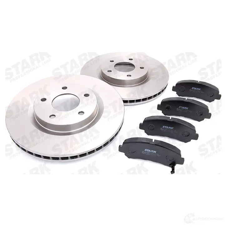 Тормозные диски и колодки, комплект STARK Z6GLP1 C 1437814651 skbk1090121