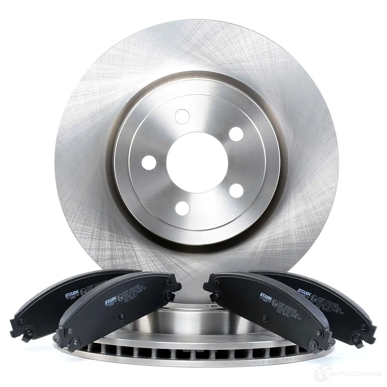 Тормозные диски и колодки, комплект STARK 1437815931 skbk1090231 CV Z4PU - Изображение 1