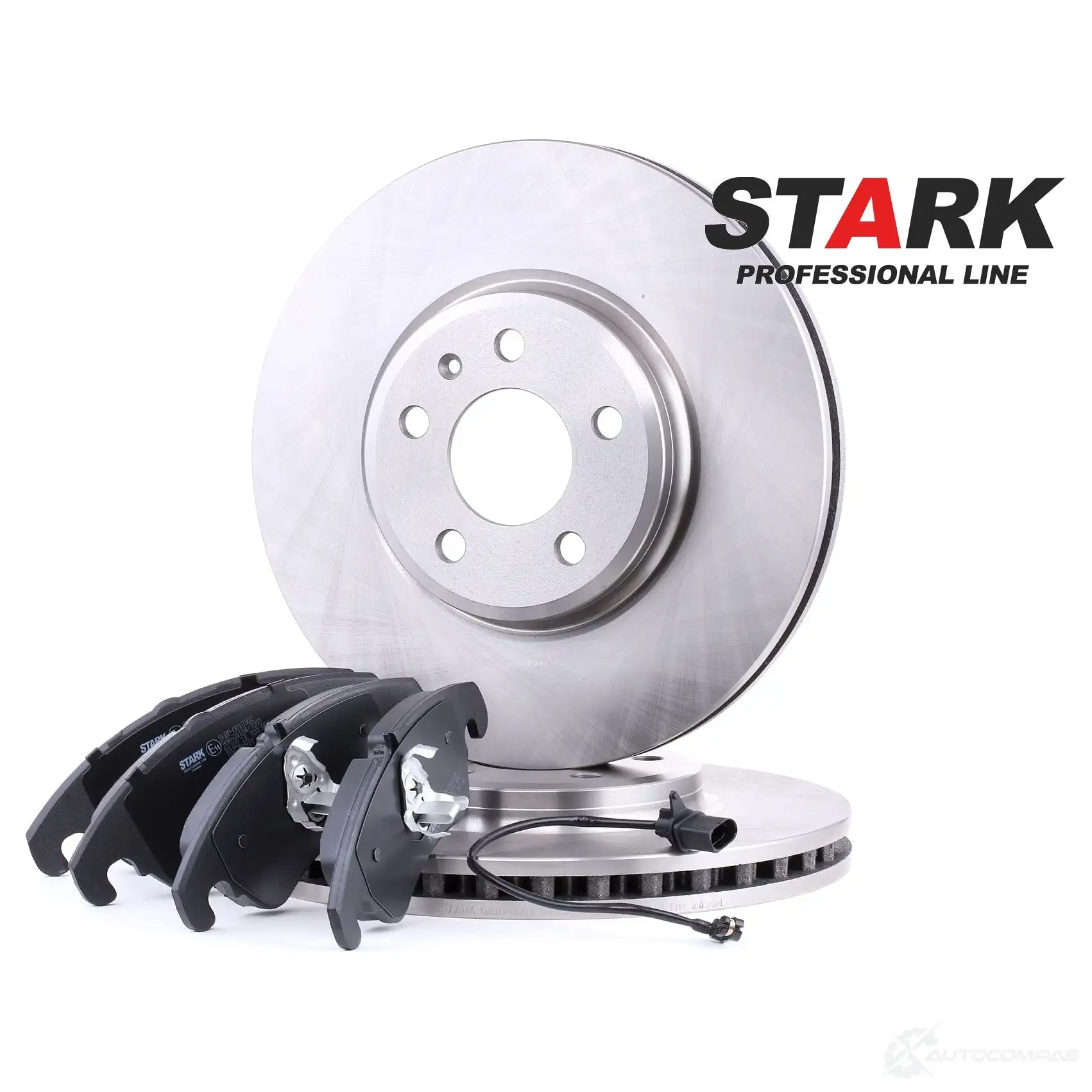 Тормозные диски и колодки, комплект STARK EB9K M skbk1090102 1438358714 изображение 0