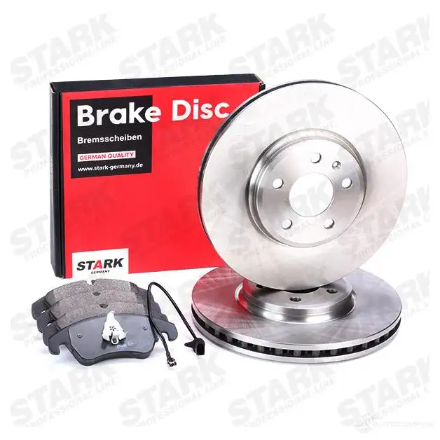 Тормозные диски и колодки, комплект STARK EB9K M skbk1090102 1438358714 изображение 1