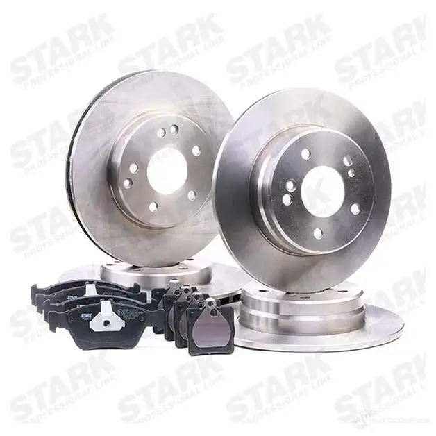 Тормозные диски и колодки, комплект STARK PI9BT BX skbk1090303 1437815835 изображение 2