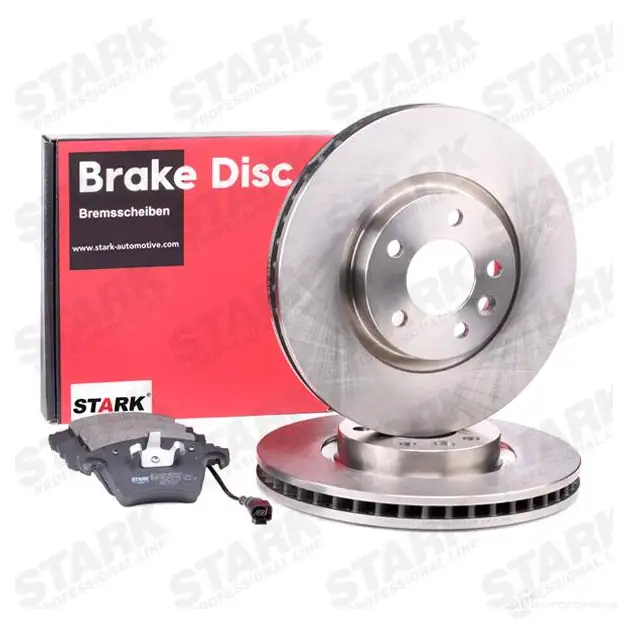 Тормозные диски и колодки, комплект STARK 1437815873 skbk1090360 UA4Z 0 изображение 1
