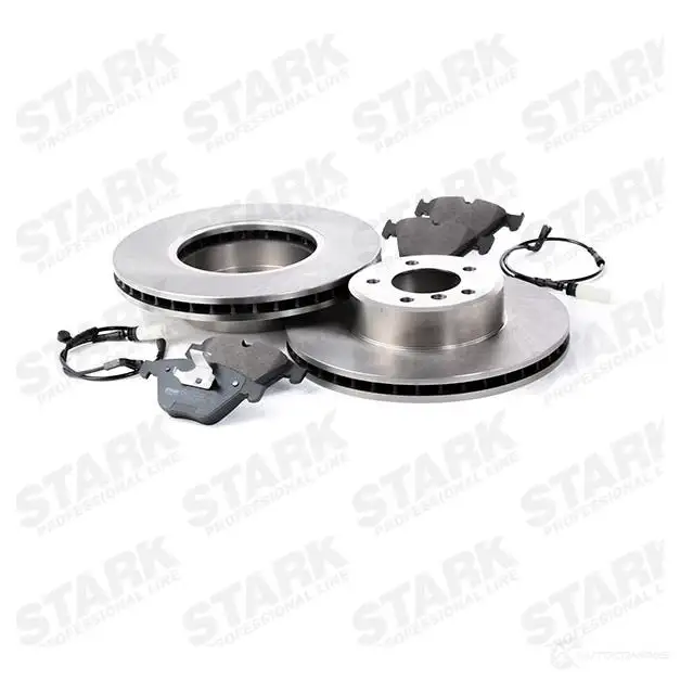 Тормозные диски и колодки, комплект STARK 1437816135 8N NMRV skbk1090212 изображение 2