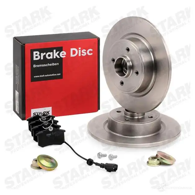 Тормозные диски и колодки, комплект STARK 1437815952 skbk1090089 SP UPE изображение 1
