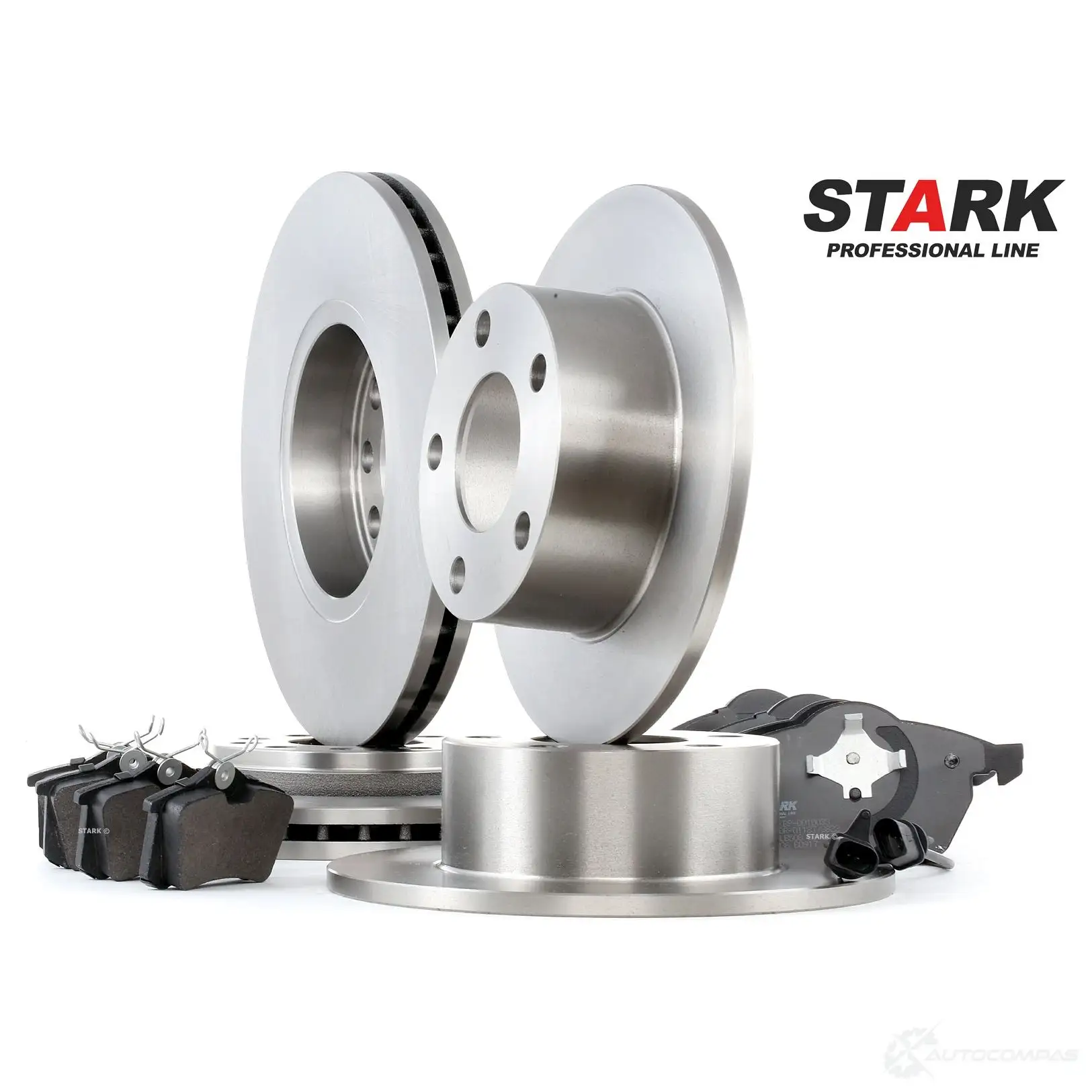 Тормозные диски и колодки, комплект STARK 1437815874 skbk1090289 ICGO I изображение 0
