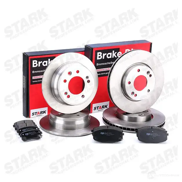 Тормозные диски и колодки, комплект STARK LG IW9 skbk1090330 1437815925 изображение 1