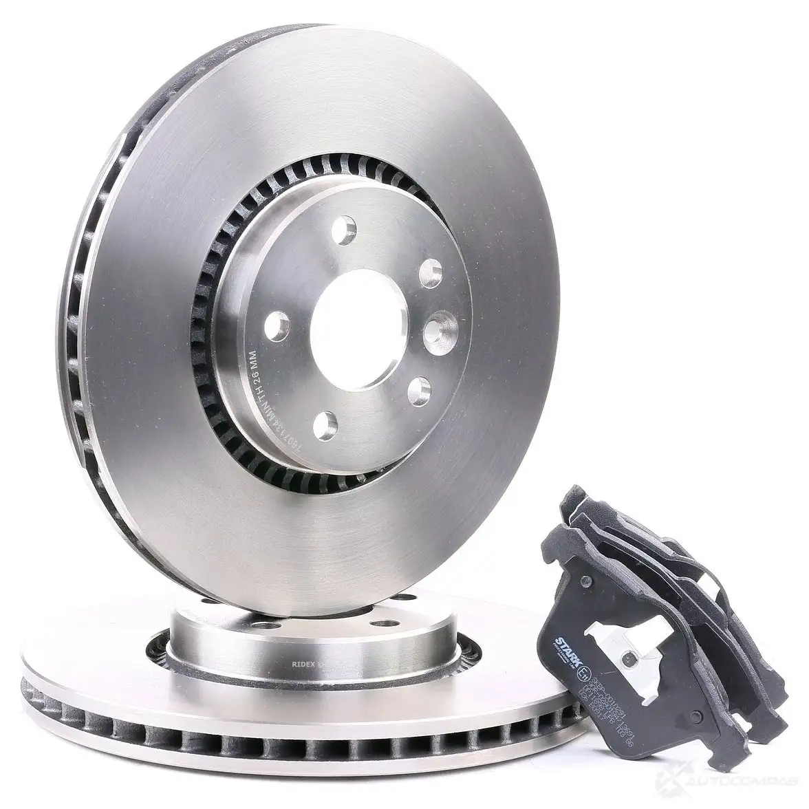 Тормозные диски и колодки, комплект STARK G S27LR 1437815902 skbk1090169 изображение 0