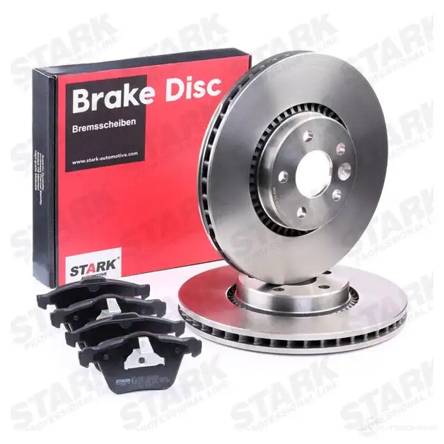Тормозные диски и колодки, комплект STARK G S27LR 1437815902 skbk1090169 изображение 1
