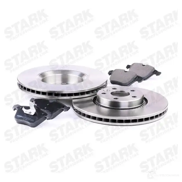 Тормозные диски и колодки, комплект STARK G S27LR 1437815902 skbk1090169 изображение 2
