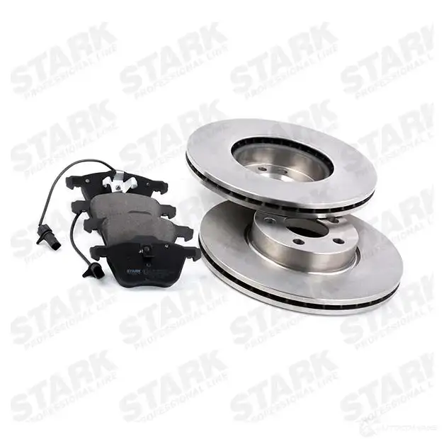 Тормозные диски и колодки, комплект STARK YA7 C48 1437815062 skbk1090358 изображение 2