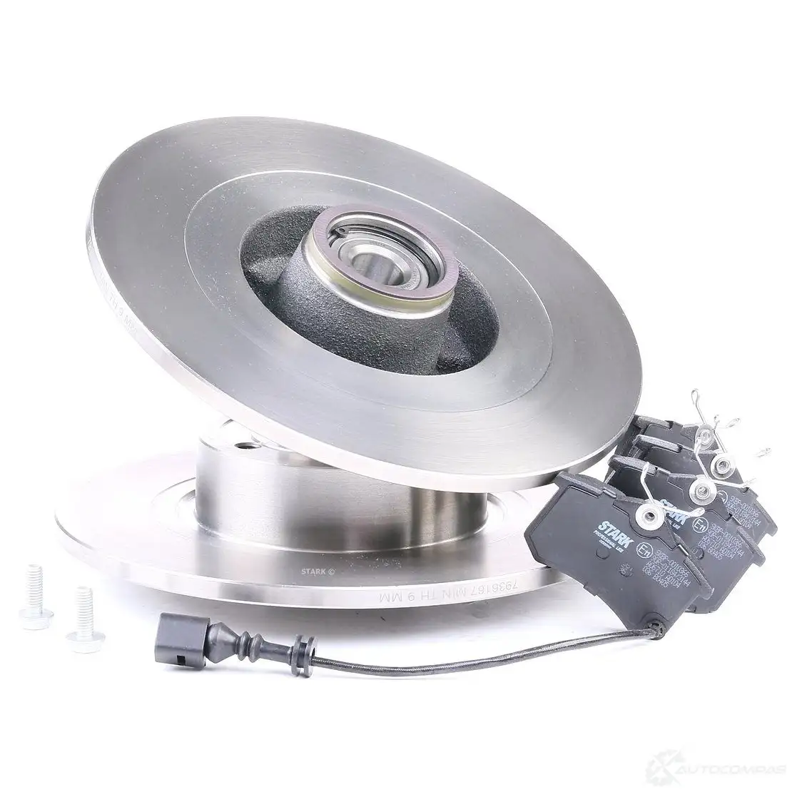 Тормозные диски и колодки, комплект STARK S7K I9J skbk1090119 1437815486 изображение 0