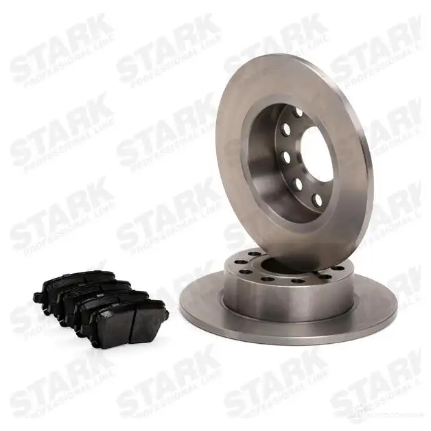 Тормозные диски и колодки, комплект STARK skbk1090022 1437813813 PS034 09 изображение 3