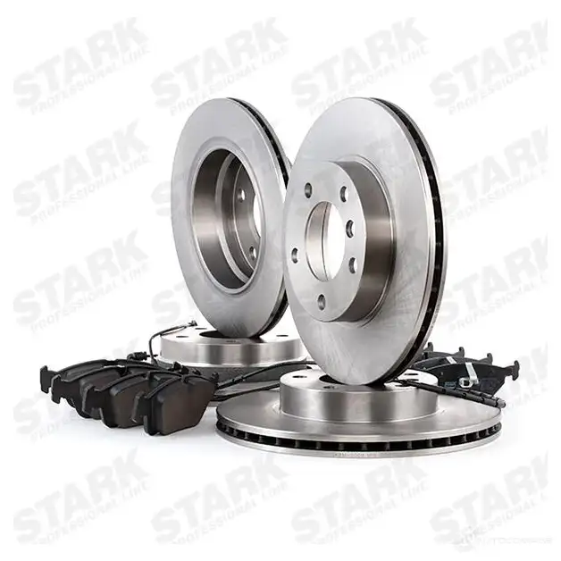 Тормозные диски и колодки, комплект STARK skbk1090340 1437815965 7U V3I8 изображение 2