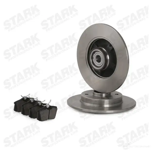 Тормозные диски и колодки, комплект STARK skbk1090078 1437816576 SR4GEU U изображение 2