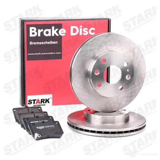Тормозные диски и колодки, комплект STARK 1437816360 R5R O4K2 skbk1090202 изображение 1