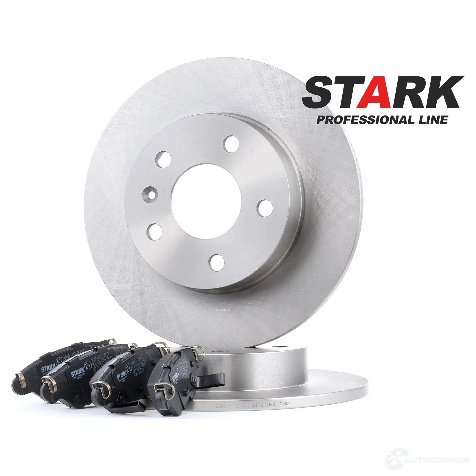 Тормозные диски и колодки, комплект STARK T8K 49 skbk1090021 1437813838 изображение 0