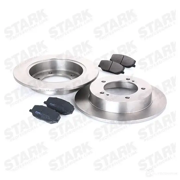 Тормозные диски и колодки, комплект STARK skbk1090258 4LY8 0 1437813906 изображение 2