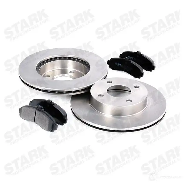 Тормозные диски и колодки, комплект STARK G9Z DGJ 1437813749 skbk1090260 изображение 2