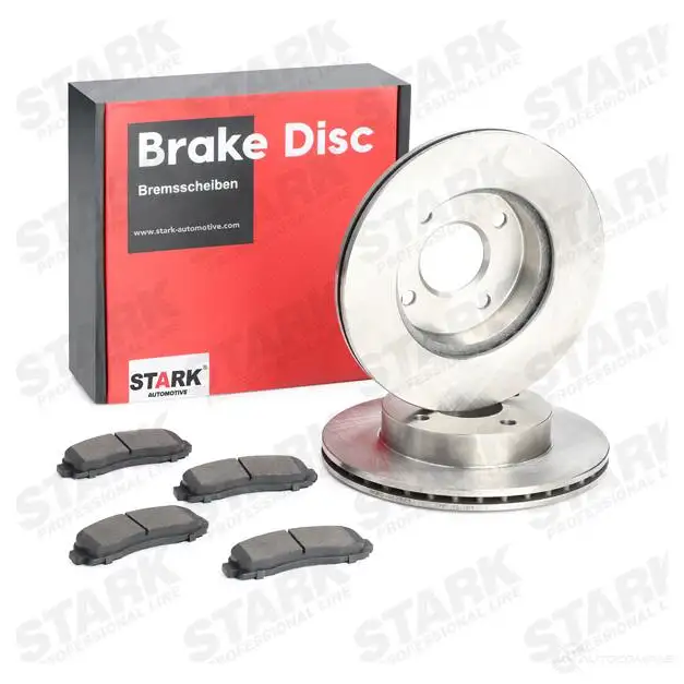 Тормозные диски и колодки, комплект STARK G9Z DGJ 1437813749 skbk1090260 изображение 3