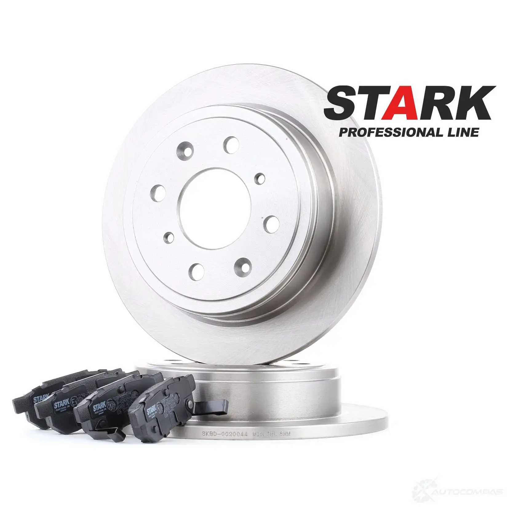 Тормозные диски и колодки, комплект STARK 7B 4J7J skbk1090207 1437818226 изображение 0