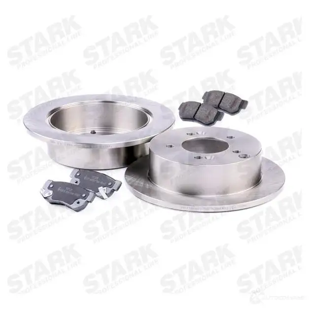 Тормозные диски и колодки, комплект STARK 1437818094 5X8 HO skbk1090370 изображение 2