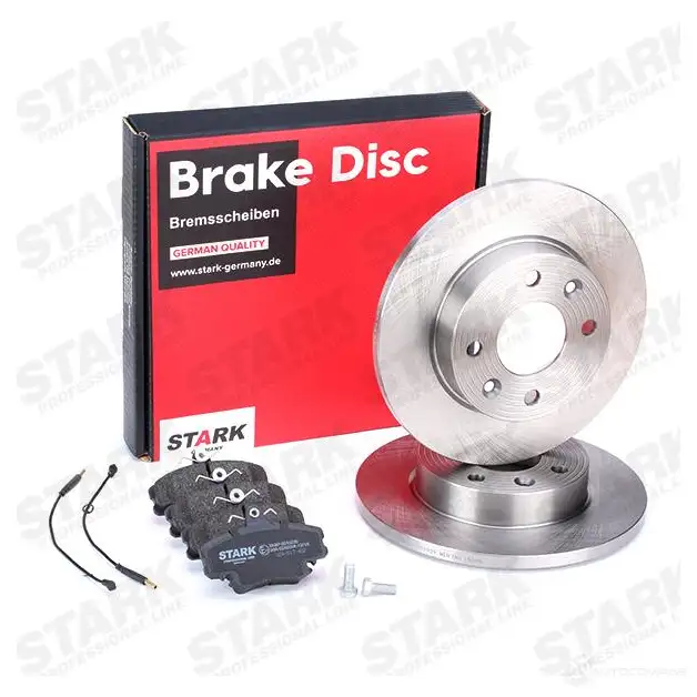 Тормозные диски и колодки, комплект STARK skbk1090094 1437813834 N 0H6IY2 изображение 1