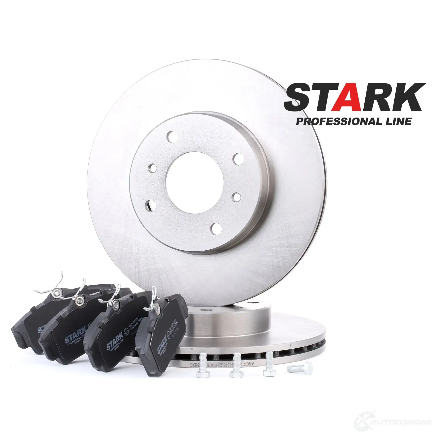 Тормозные диски и колодки, комплект STARK GZR87 T 1437814353 skbk1090199 изображение 0
