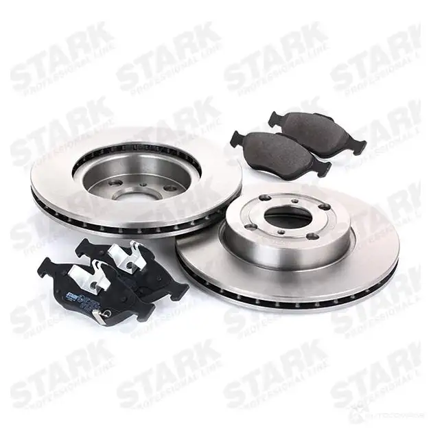 Тормозные диски и колодки, комплект STARK UFFPG N 1437818119 skbk1090236 изображение 2