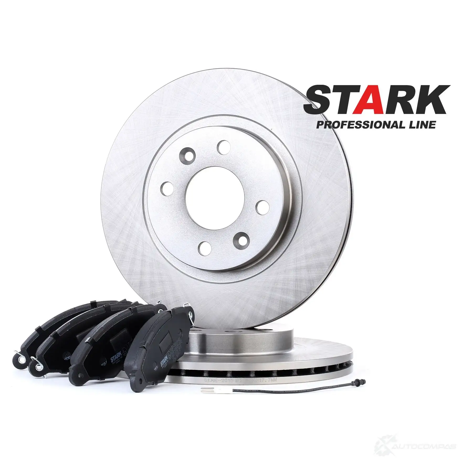 Тормозные диски и колодки, комплект STARK X5 O90 skbk1090166 1437813817 - Изображение 1