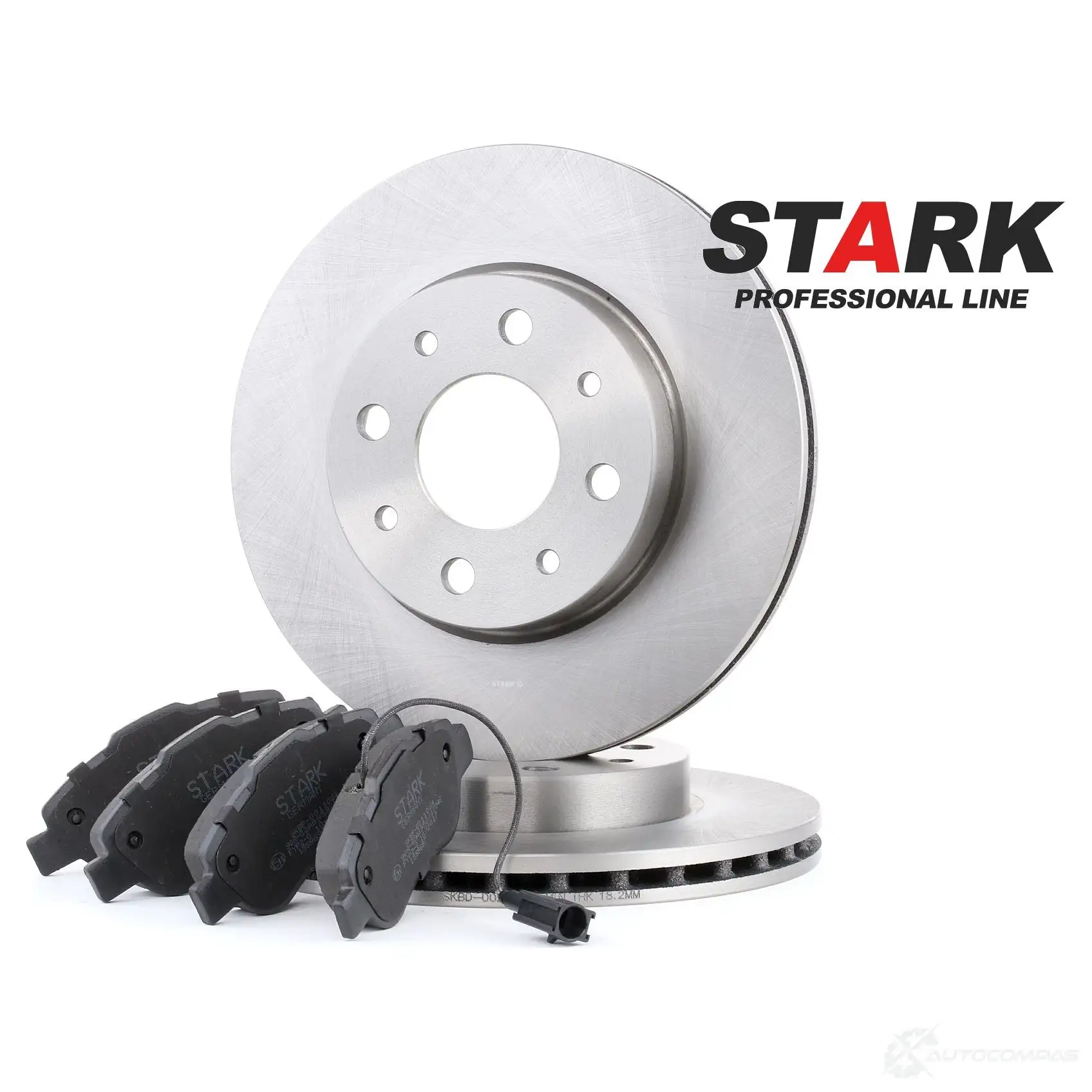 Тормозные диски и колодки, комплект STARK skbk1090196 YOUF YAN 1437816366 изображение 0
