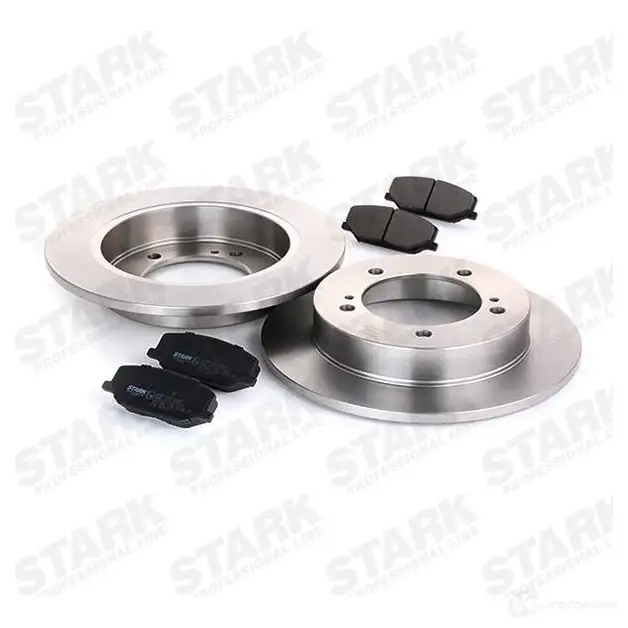 Тормозные диски и колодки, комплект STARK 1H95 F skbk1090200 1437817846 изображение 1