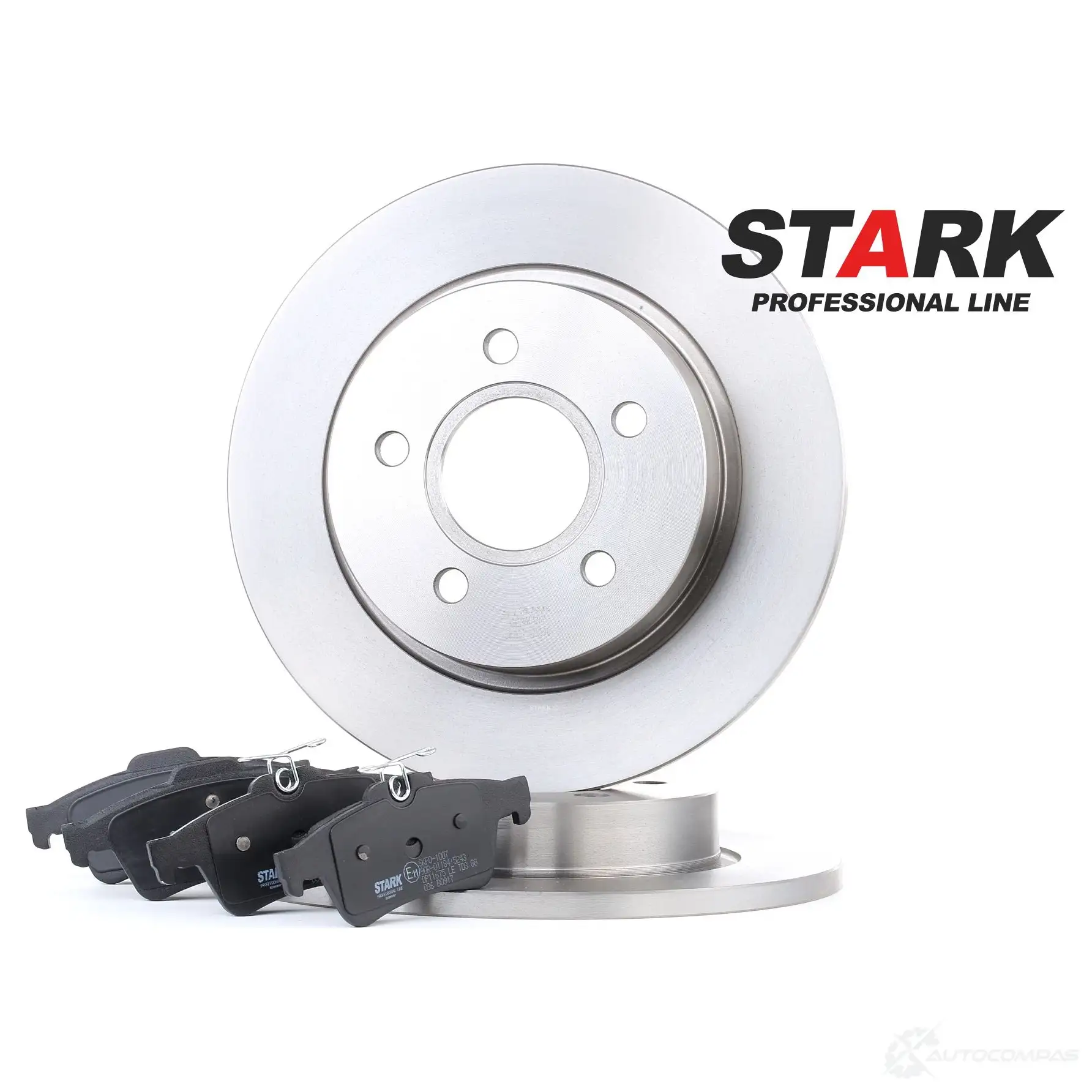 Тормозные диски и колодки, комплект STARK 1437813731 S 4GRC8 skbk1090115 изображение 0