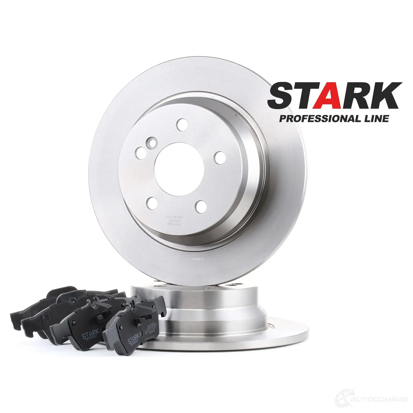 Тормозные диски и колодки, комплект STARK 5W 1GZ 1437813928 skbk1090162 изображение 0