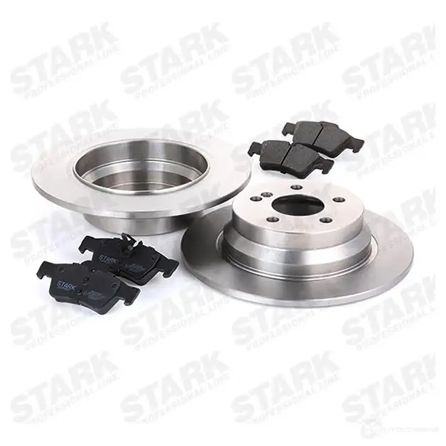Тормозные диски и колодки, комплект STARK 5W 1GZ 1437813928 skbk1090162 изображение 2