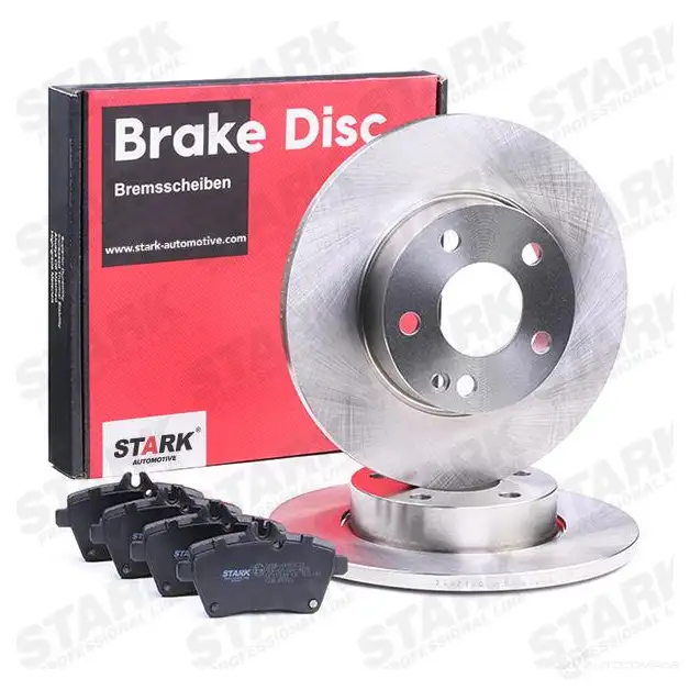 Тормозные диски и колодки, комплект STARK K 0IBNL skbk1090161 1437817606 изображение 1