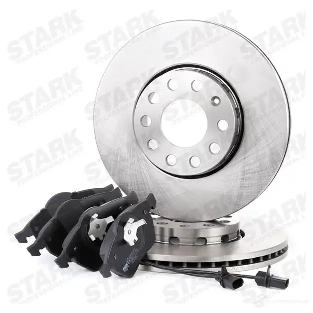 Тормозные диски и колодки, комплект STARK DI3G3 7 1437814976 skbk1090005 изображение 1