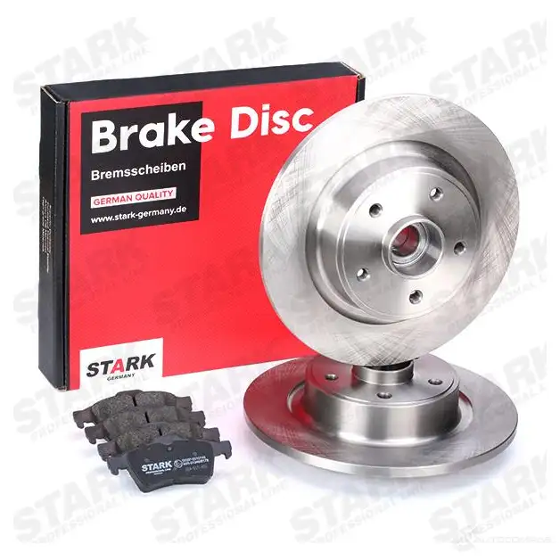 Тормозные диски и колодки, комплект STARK DY LB6F 1437815800 skbk1090123 изображение 1