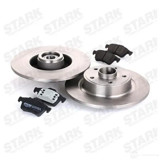 Тормозные диски и колодки, комплект STARK DY LB6F 1437815800 skbk1090123 изображение 2
