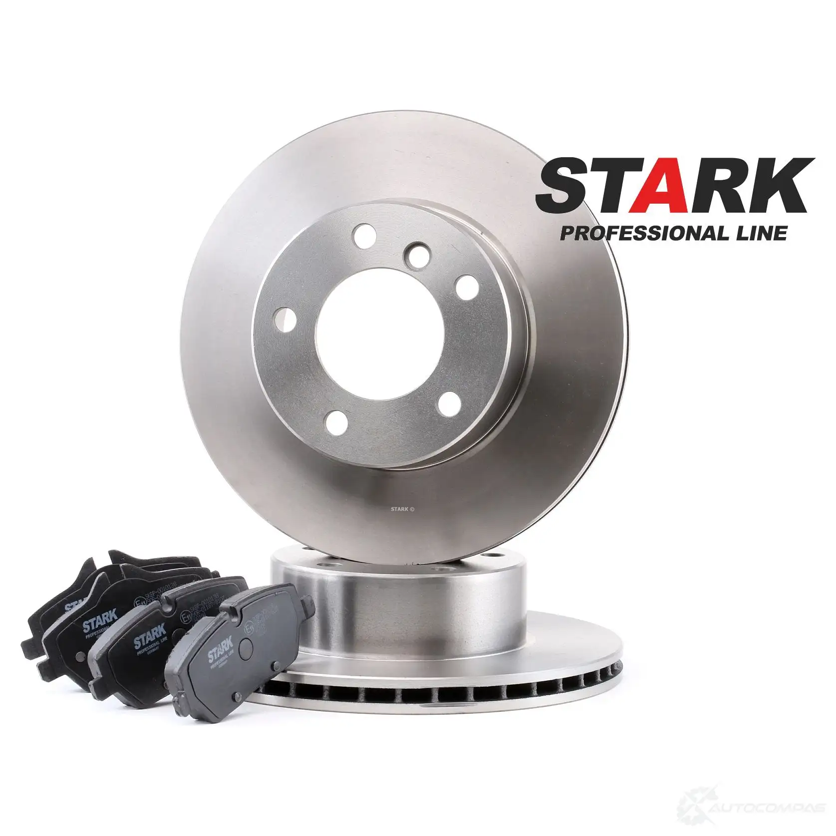 Тормозные диски и колодки, комплект STARK skbk1090217 MD 5WG 1437817381 изображение 0